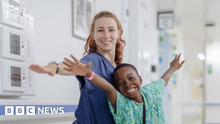 The physio helping to change children's lives on a floating hospital